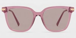 Jacqui Square Pink Glasses0