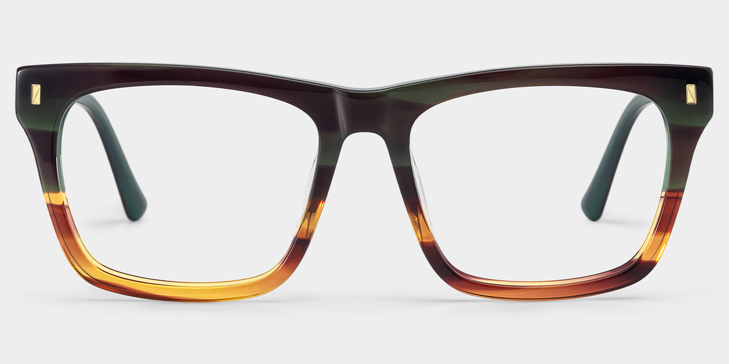 Brookins rectangular tortoise shell glasses Online | ZEELOOL0