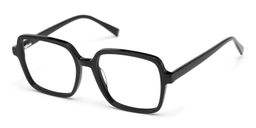 Ember Black Square Glasses2