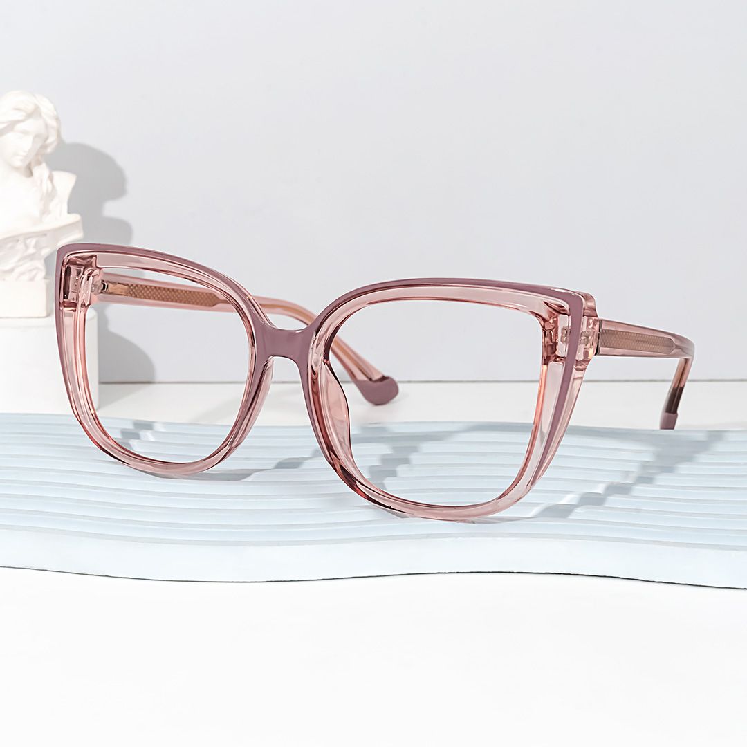 Fenn Cateye Pink Glasses4
