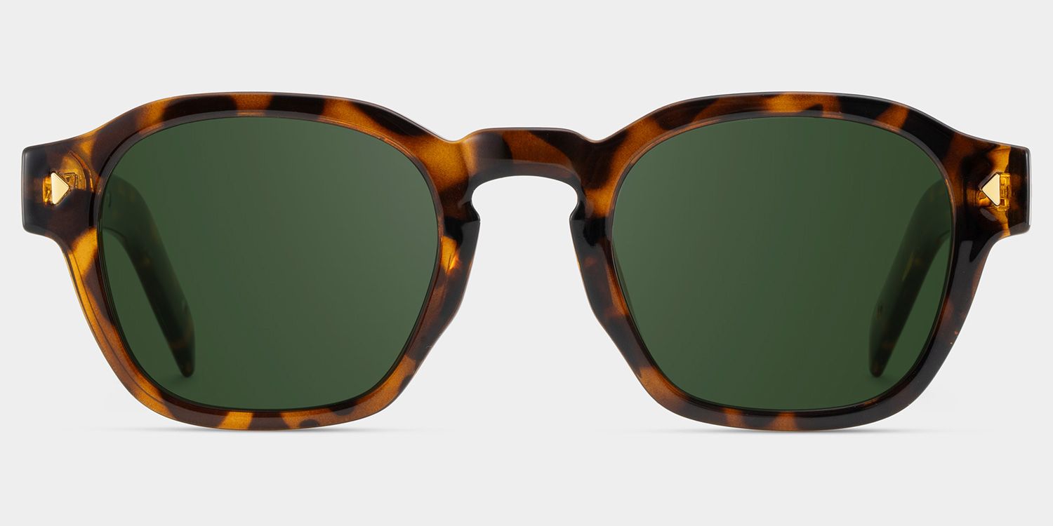 Leilani tortoise Frame Polarized Sunglasses with rectangle Style Online | ZEELOOL Canada0