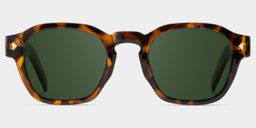 Leilani Rectangle Tortoise Polarized Sunglasses0