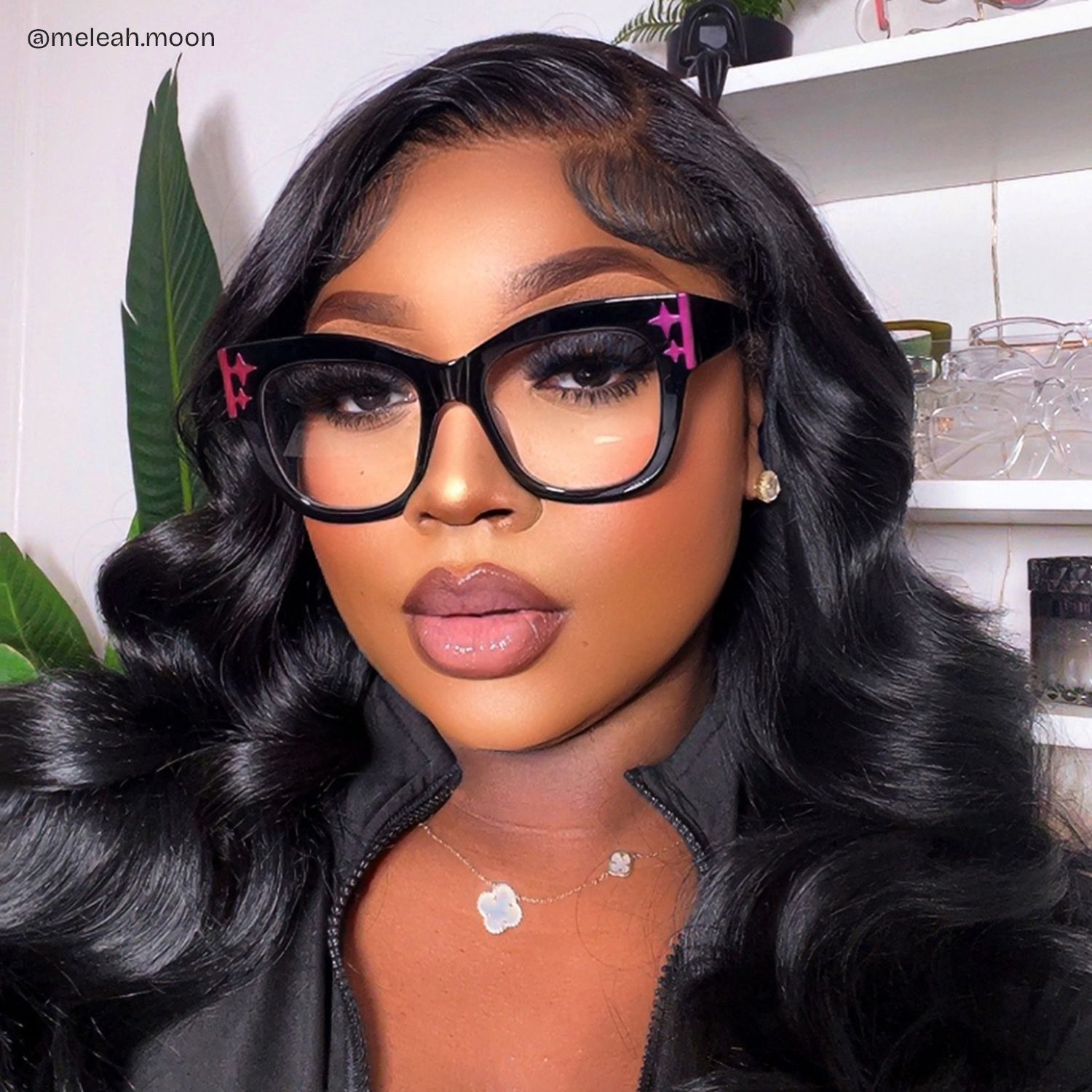 Designer Minfia Eyeglasses Black Frames Glasses7