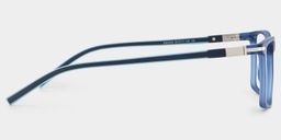 Aaron Rectangle Blue Glasses3