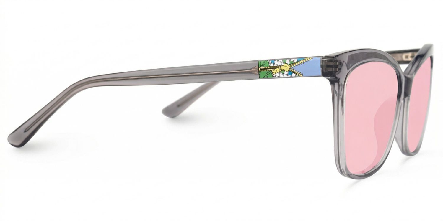 Alfred Butterfly Gray Frame Glasses | Zeelool Optical2