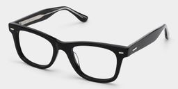 Robert Rectangle Black Glasses3