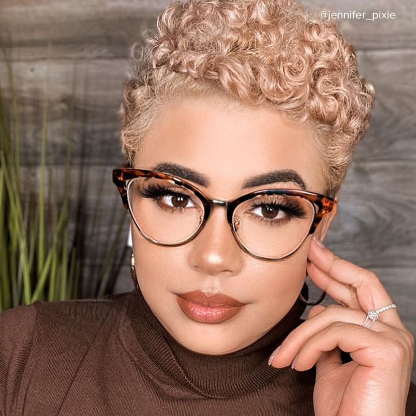 Charlene Browline Tortoise Glasses