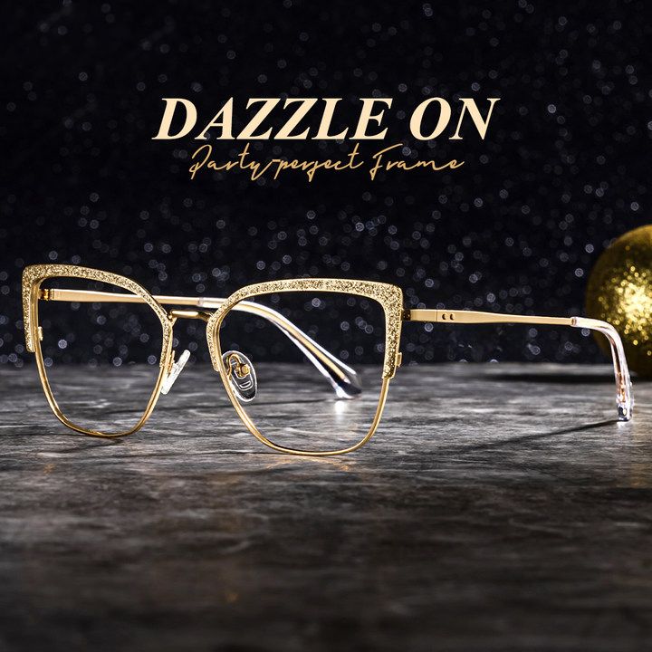 Rectangular Shape Eyeglasses Frames0