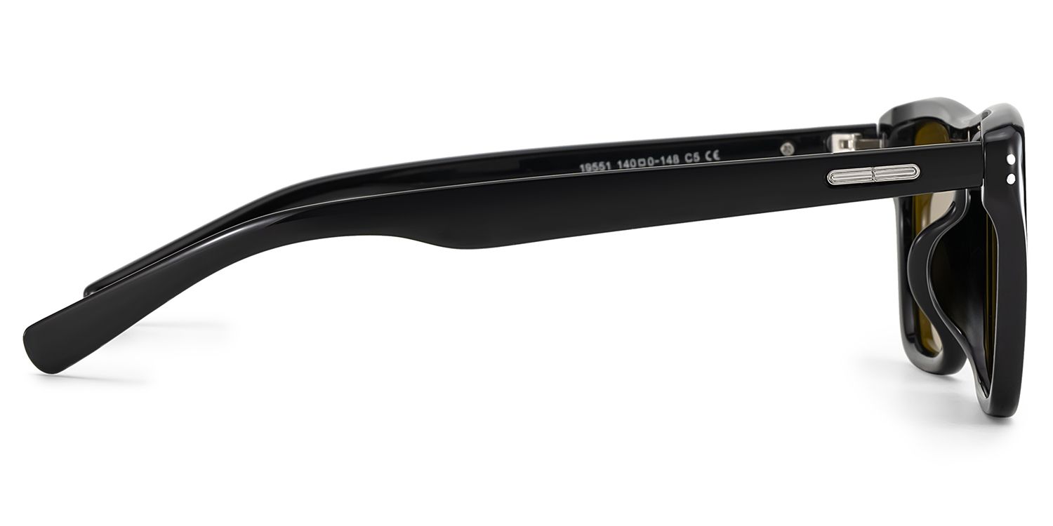 Paloma Black Aviator Polarized Sunglasses Online | ZEELOOL Canada3