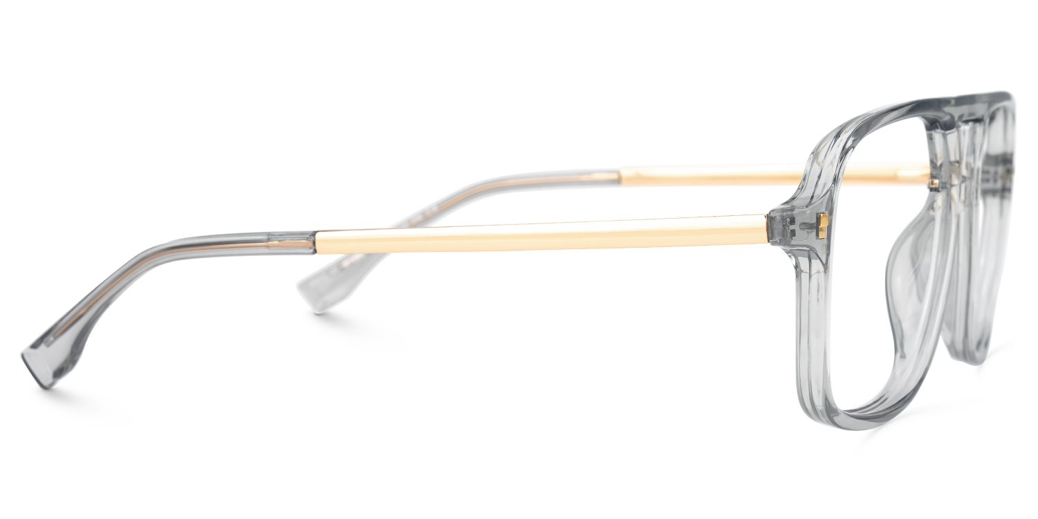 Aviator Kilworth Gray Glasses deals -Zeelool Glasses3