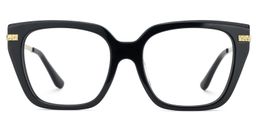 Yusbetsy Black Rectangle Glasses1