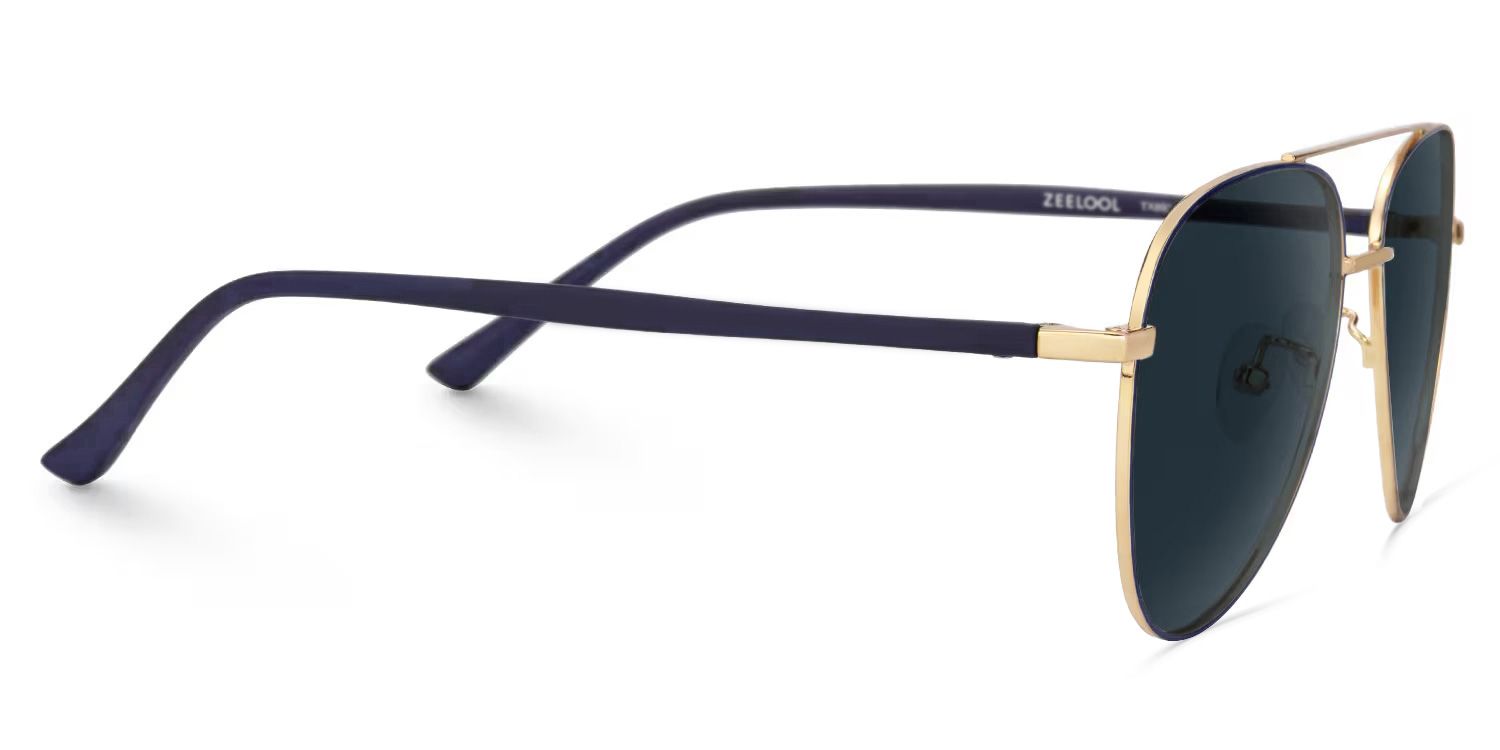 Paige Aviator Black-Gold Sunglasses | ZEELOOL Canada3