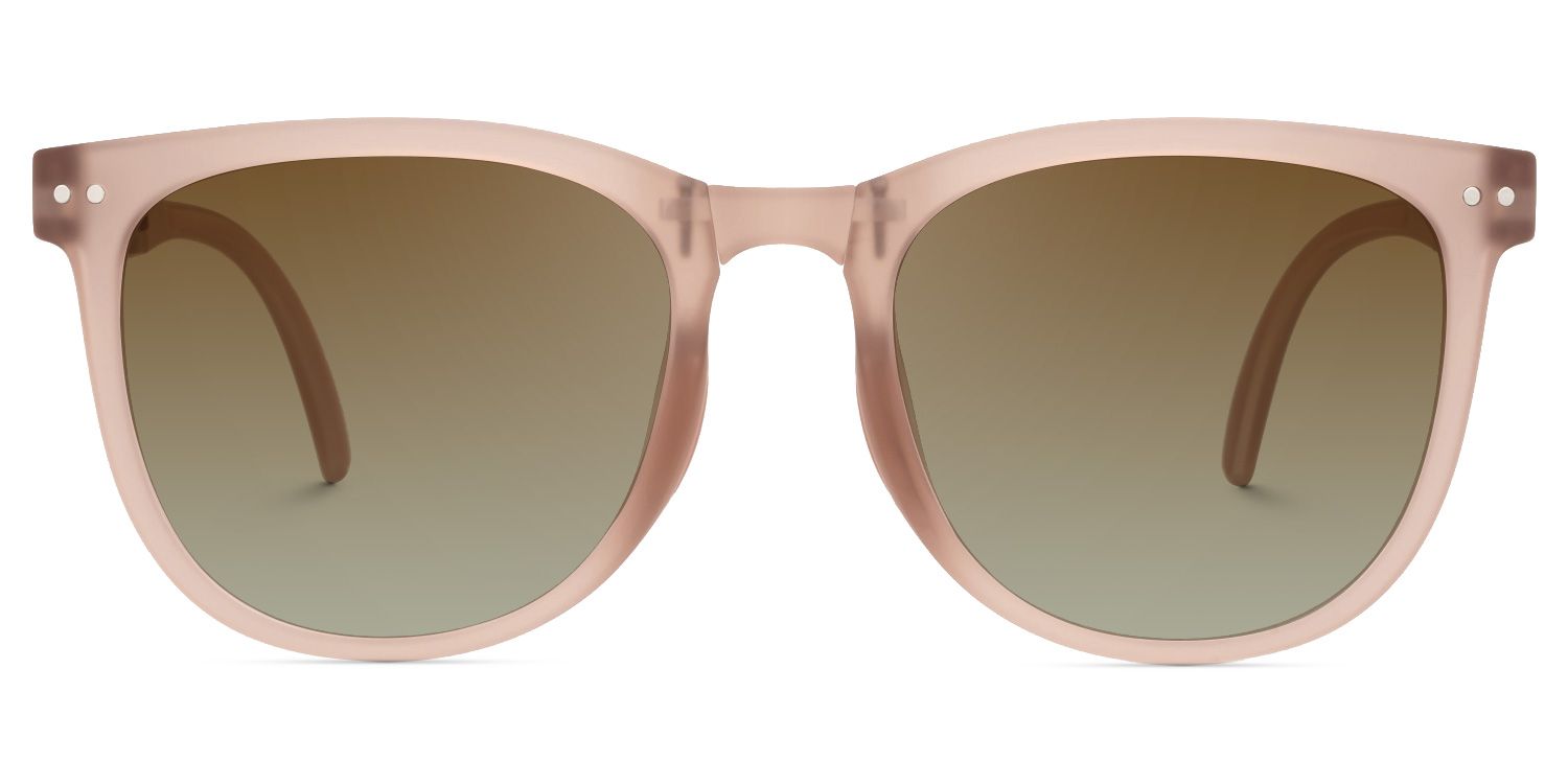 Lindzy TR90 Pink Frame Sunglasses with Square Shape | ZEELOOL Canada0