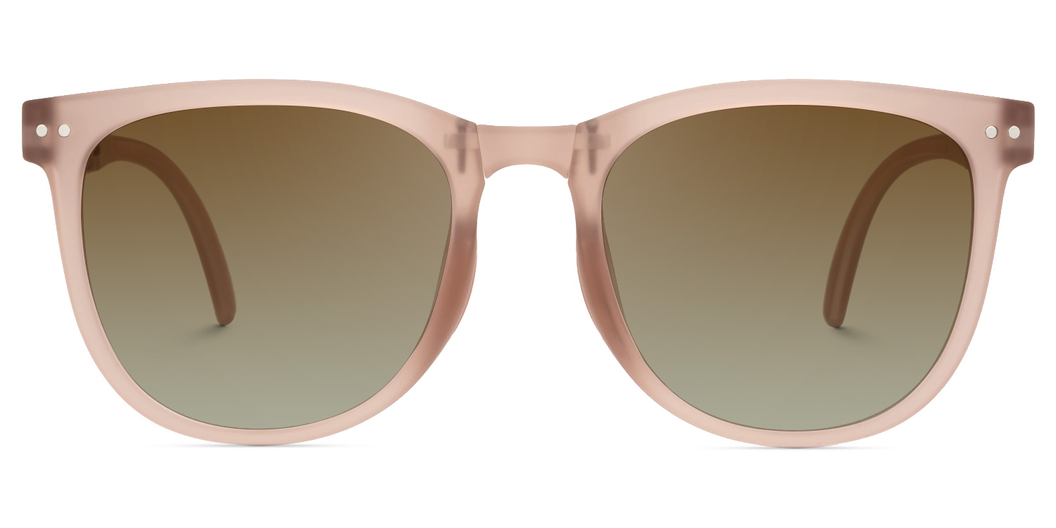 Lindzy Square Pink Sunglasses0