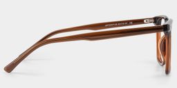 Jude Dark Brown Square Glasses3