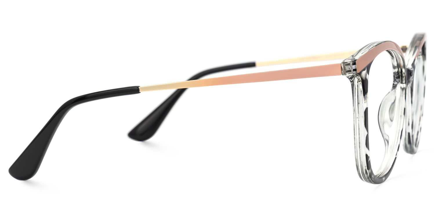 Jenee Thin Frame Tortoise shell Glasses in Oval Design | ZEELOOL Canada2