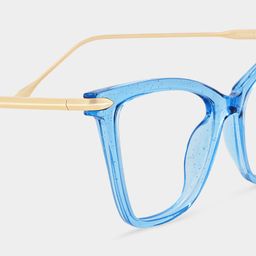 Hilary Butterfly Blue Glasses4