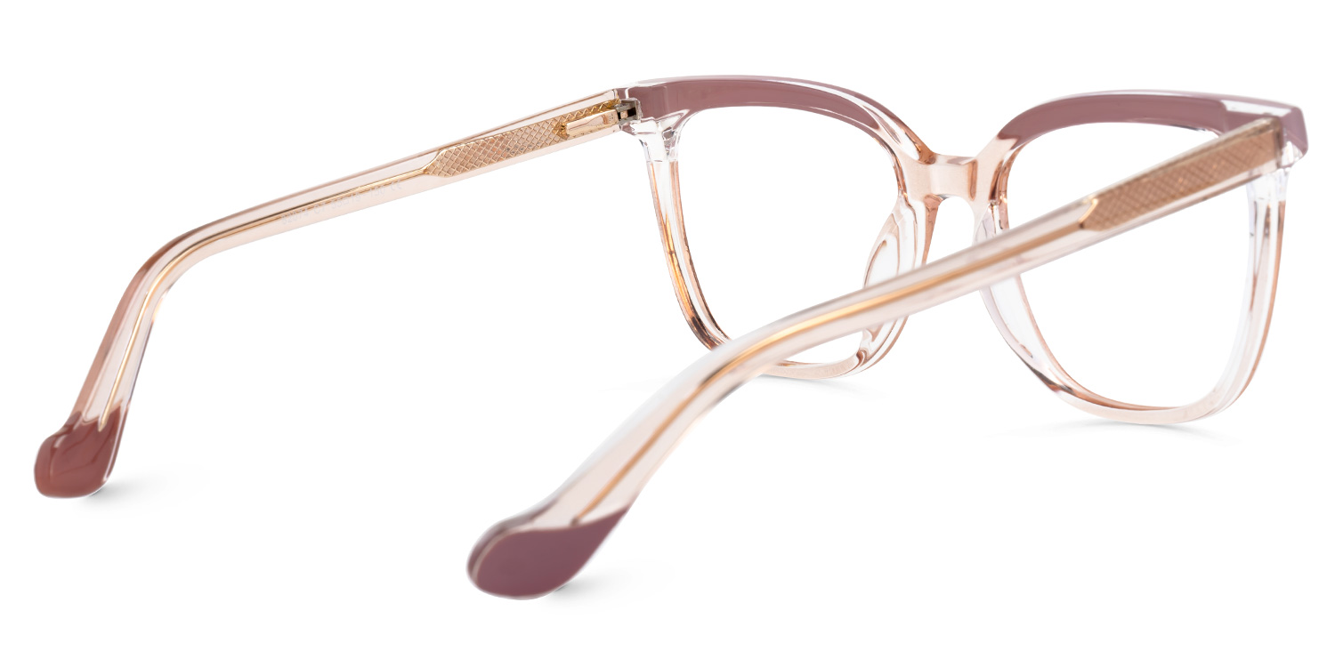 Square Tawana Purple Glasses deals -Zeelool Glasses3