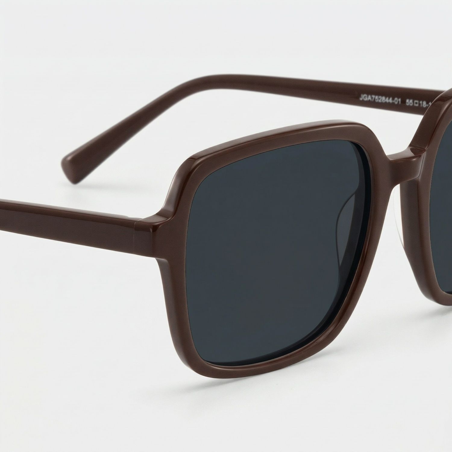 Kenneth Dark Brown Frame Sunglasses with Square Style | ZEELOOL CA4