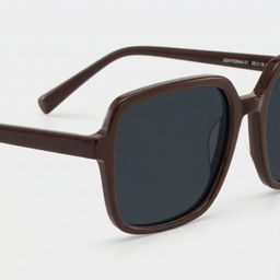 Kenneth Dark Brown Square Glasses4