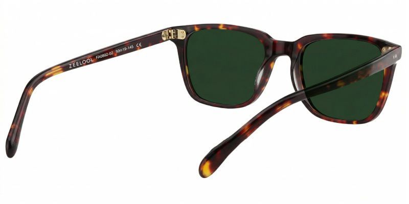 Lamont Rectangle Tortoise Frame Glasses | Zeelool5