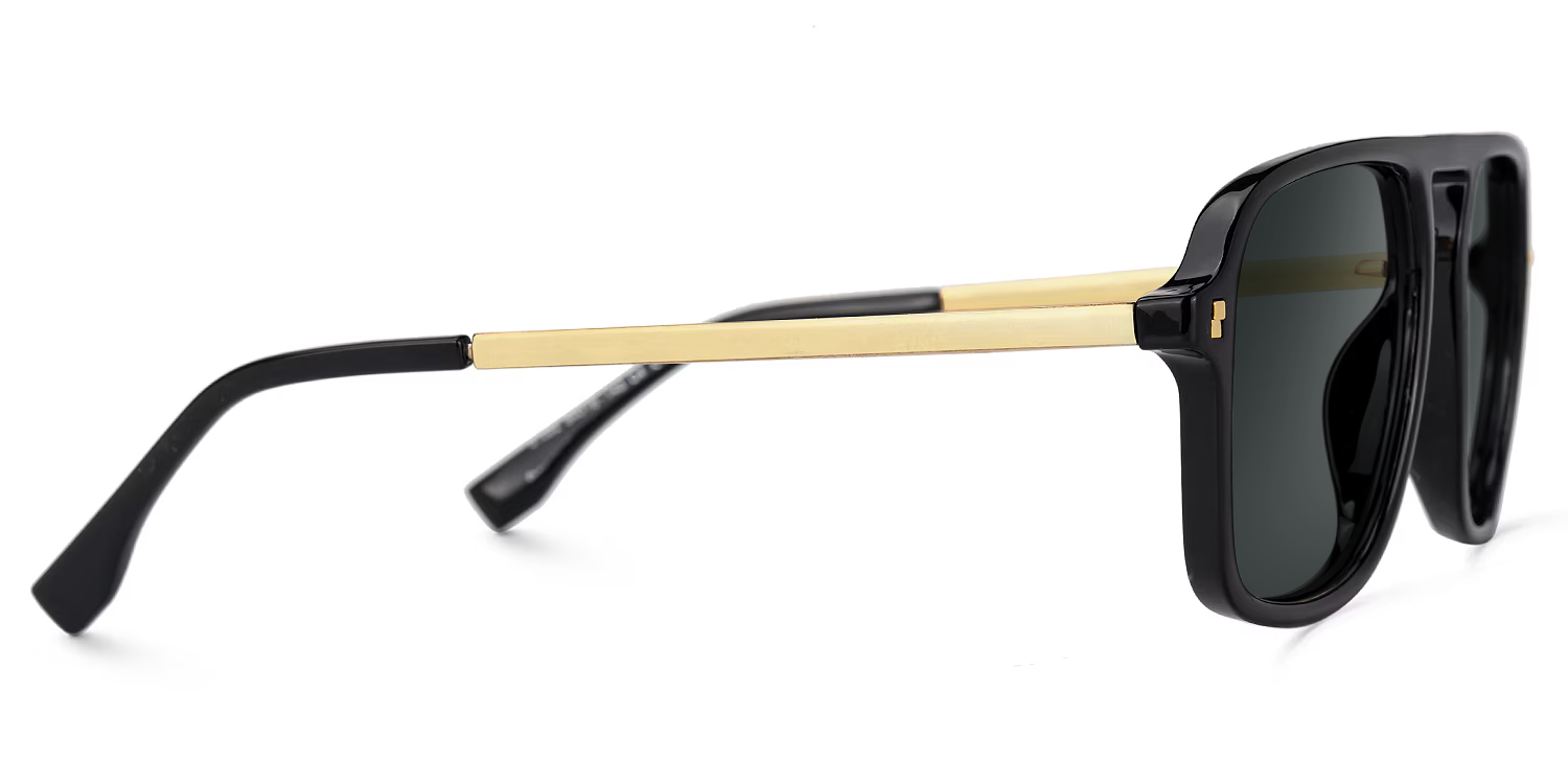 Kilworth Aviator Black Glasses2