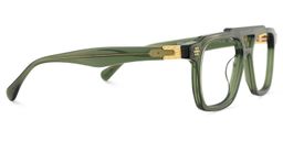 Mercurio Aviator Green Glasses4