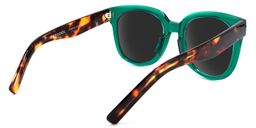 Harrell Green Square Sunglasses4