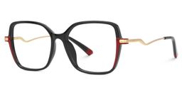 Rendon Square Black Glasses1