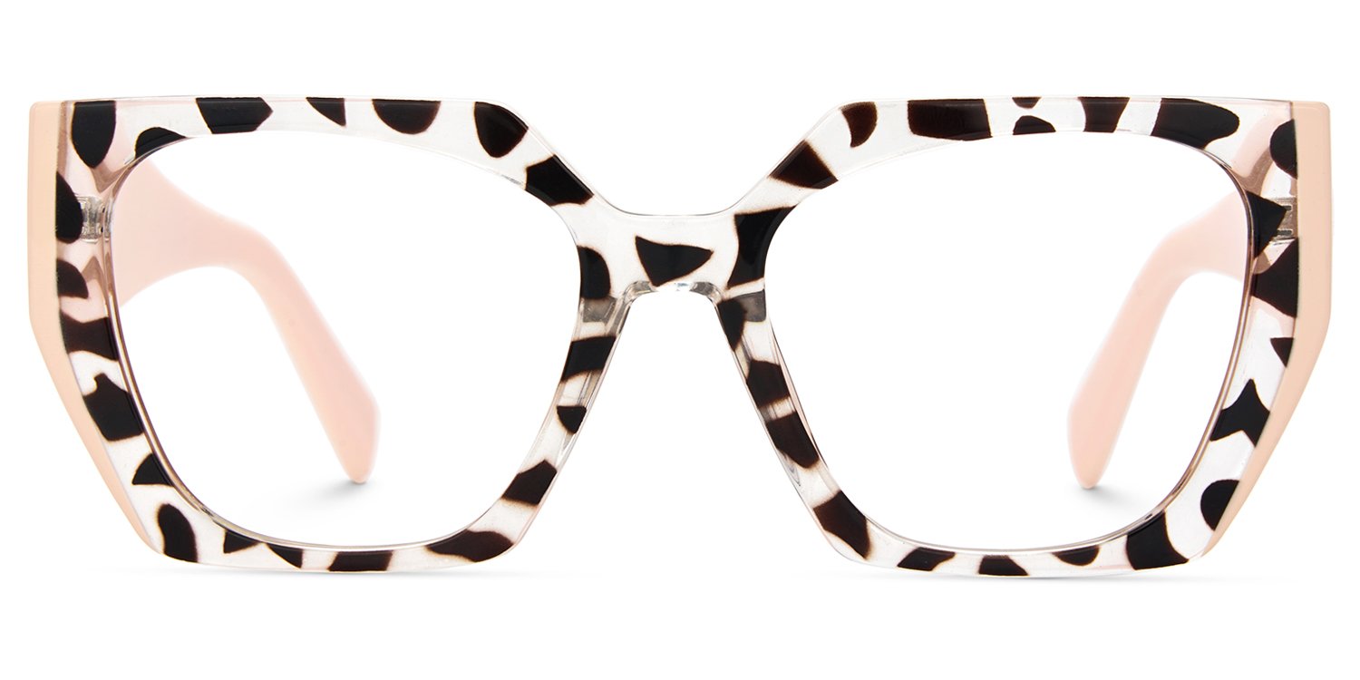 Affordable Dark Havana Hexagon Shaped Prescription Glasses1