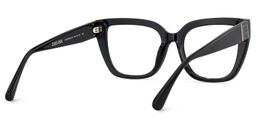 Tamarrah Cateye Black Glasses5