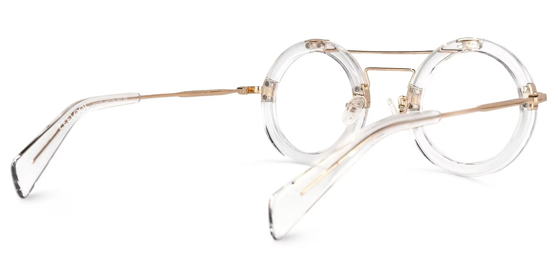 Martis Round Clear Glasses | ZEELOOL Canada3