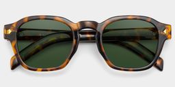 Leilani Tortoise Rectangle Sunglasses1