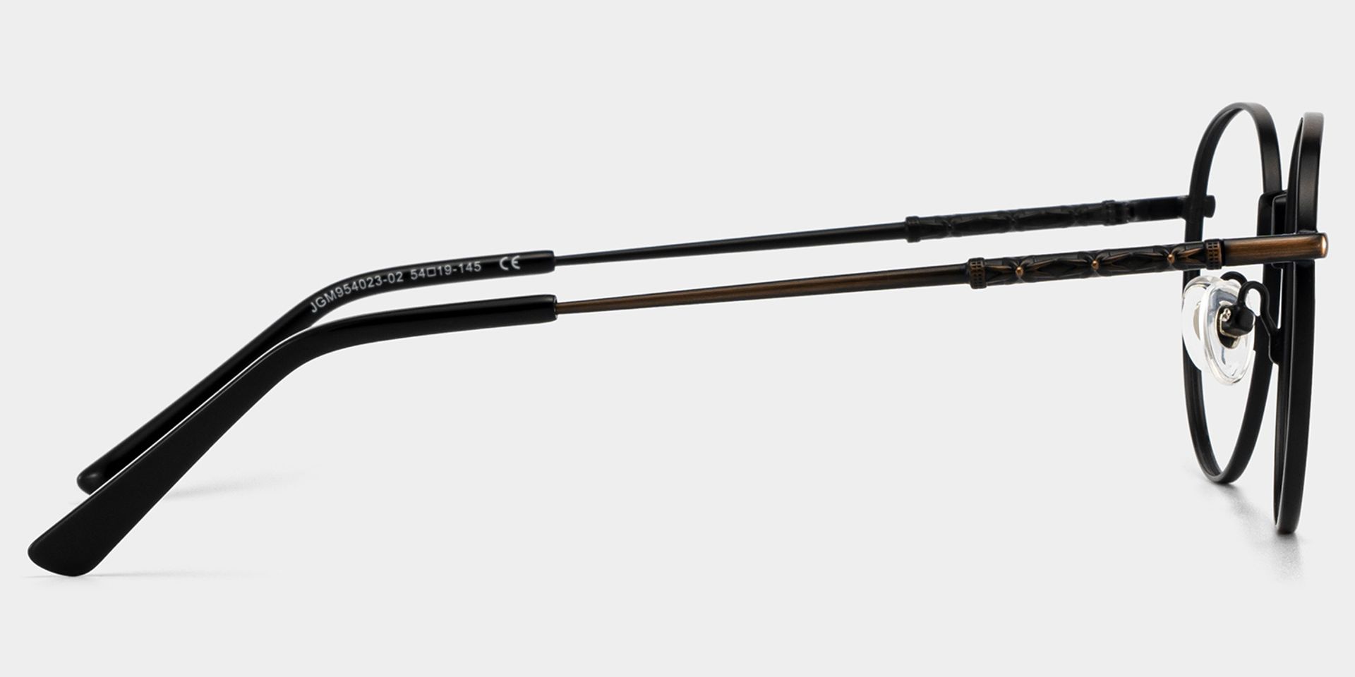 Ian Brown Frame Glasses with Round Frame Online | ZEELOOL4