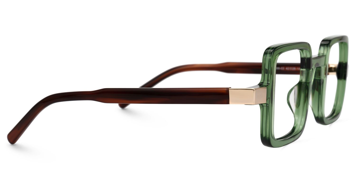 Bratton Square Green Glasses2