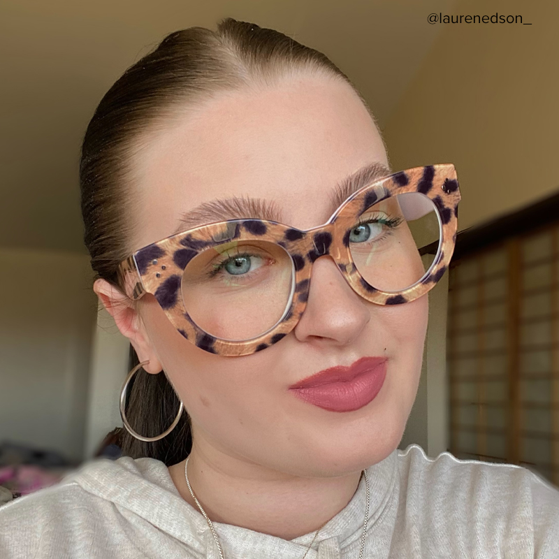 Torres Cat-eye Brown-Leopard Frame Glasses | ZEELOOL Canada5