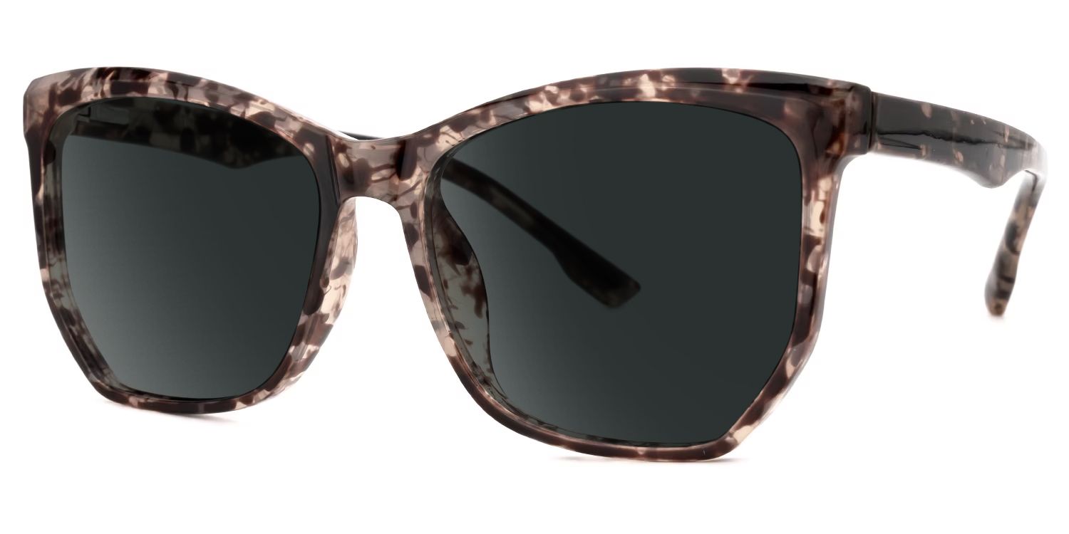Libby Tortoise Geometric Sunglasses to Frame Your Face | ZEELOOL CA1