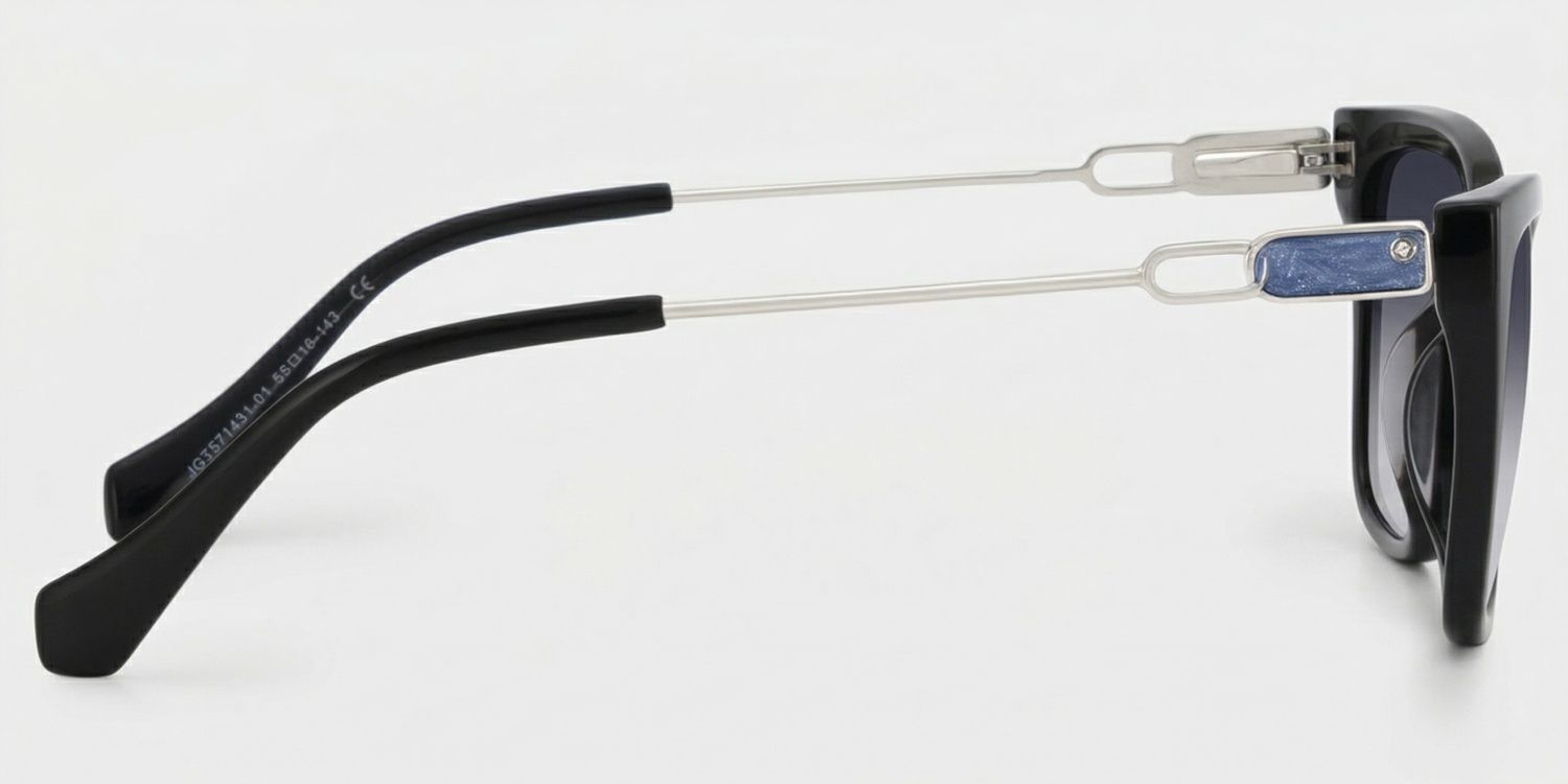 Celeste Black Cat Eye Glasses Frames | ZEELOOL3