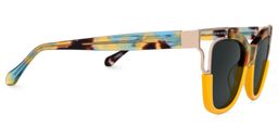 Rhoden Cateye Yellow Glasses2