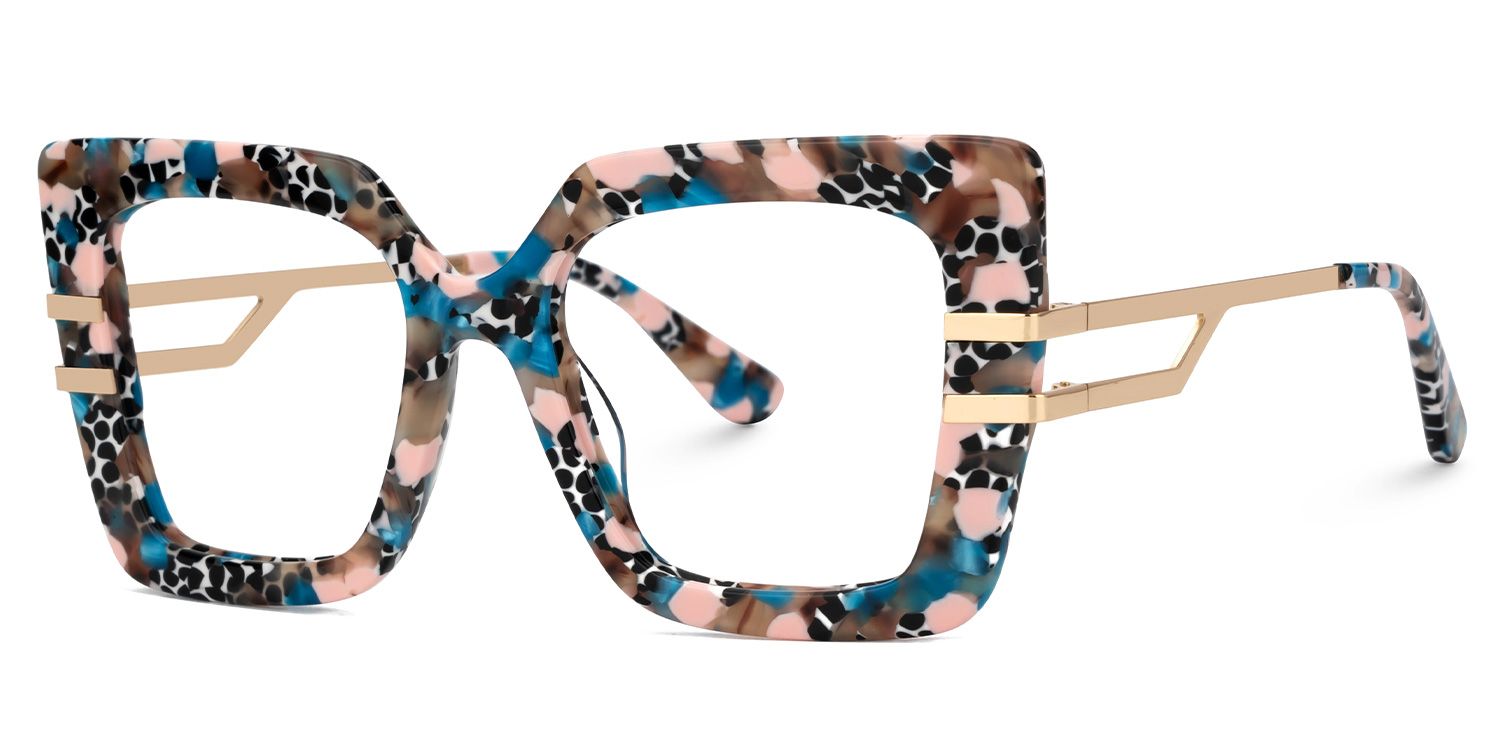 Designer Poutine Glasses in Mixed-Materials Full-frame1