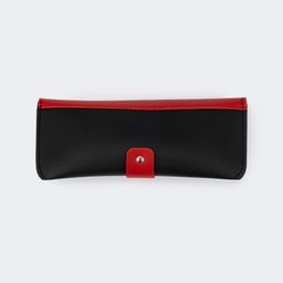 Simple Stylish Black-Red Leather Box2