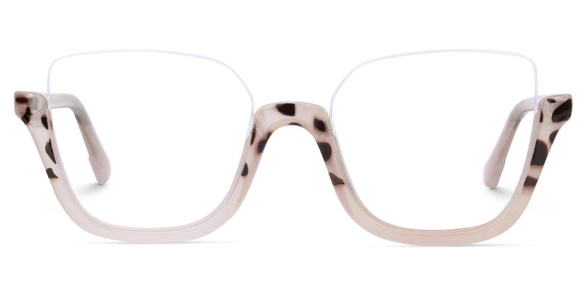 Kellina Square Two-Tone Glasses