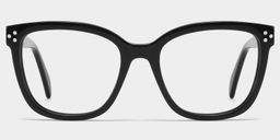 Scarlett Square Black Glasses0