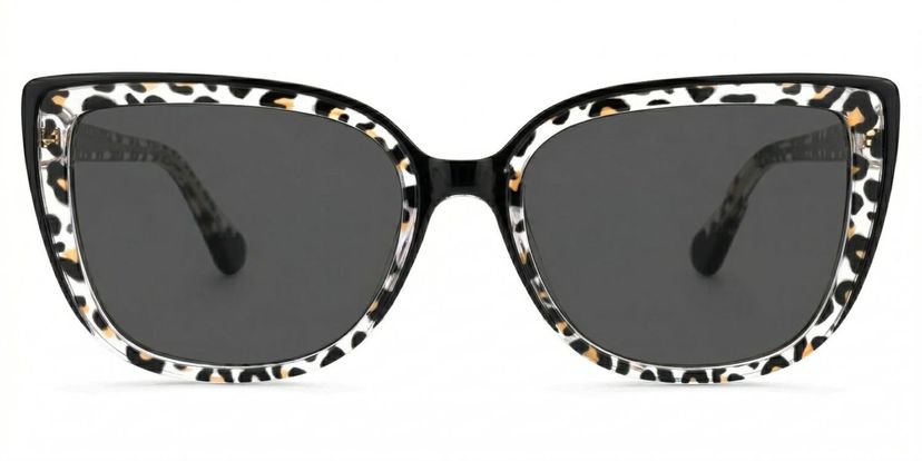 Fenn Black Tortoise Cat eye Sunglasses