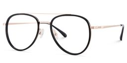 Serrano Black Aviator Glasses2