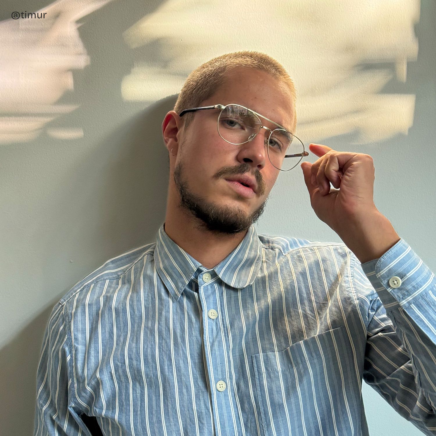 Calvin retro pilot Frame glasses Online | ZEELOOL6
