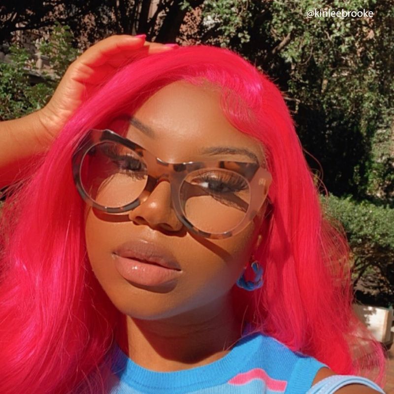 Eutin Cateye Pink-Tortoise Glasses | ZEELOOL Canada5