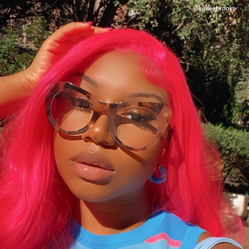 Eutin Cateye Pink-Tortoise Glasses | ZEELOOL Canada5