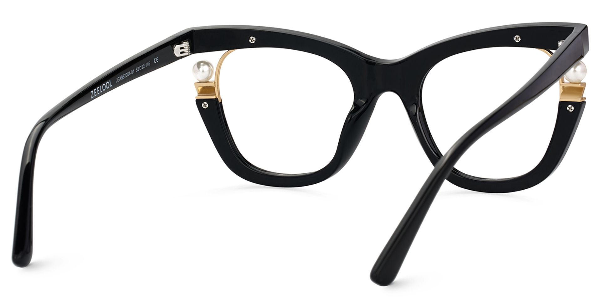 Pearl - Cat Eye Glasses with Pearls5