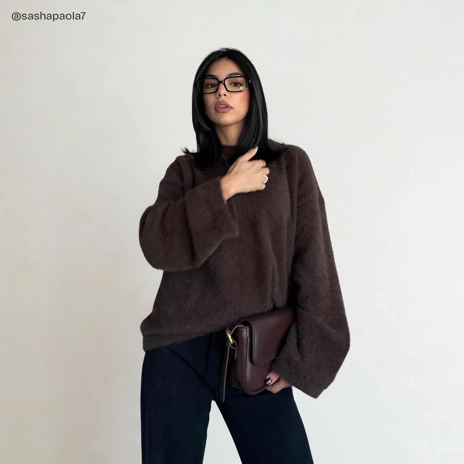 Danielle Matte Brown Tortoise Rectangle Glasses | ZEELOOL6